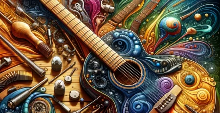 anatomie van een gitaar
